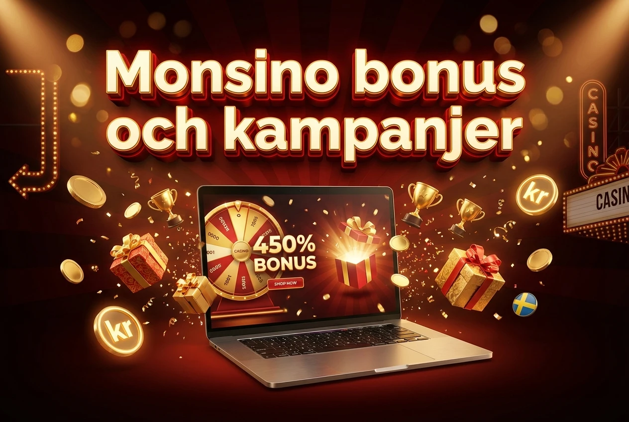Monsino bonus och kampanjer
