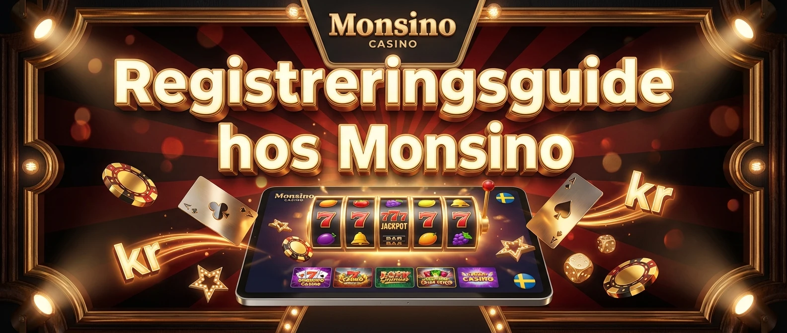 Registreringsguide hos Monsino